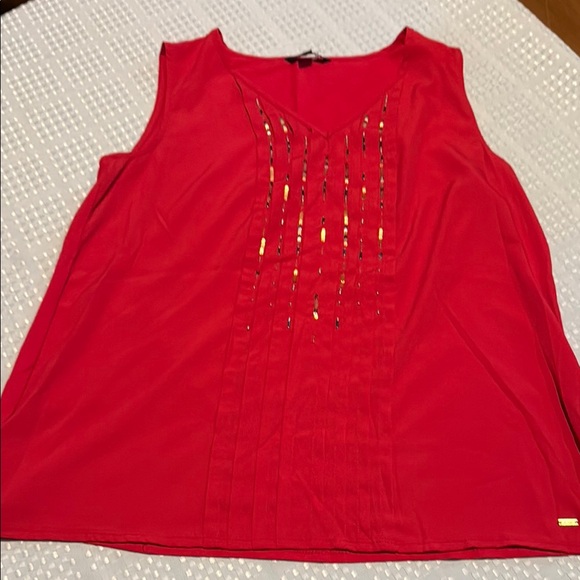 Tommy Hilfiger Tops - Red Sleeveless Top